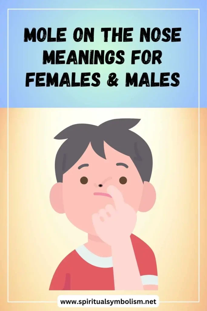 what-is-the-spiritual-meaning-of-mole-on-the-nose-for-females-and-males